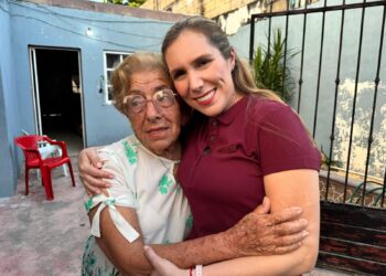 Vecinos de la colonia La Gloria respaldan el proyecto de transformación de Atenea Gómez