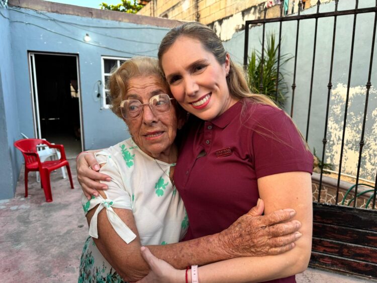 Vecinos de la colonia La Gloria respaldan el proyecto de transformación de Atenea Gómez