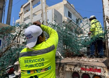 Realizan Jornada de Descacharrización en la colonia Cañotal de Isla Mujeres