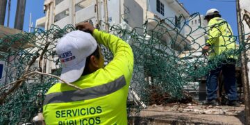 Realizan Jornada de Descacharrización en la colonia Cañotal de Isla Mujeres