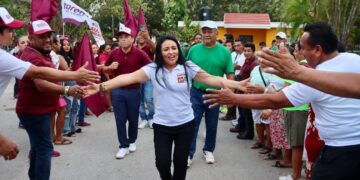 Blanca Merari garantizará calidad de vida a personas de la tercera edad de Leona Vicario