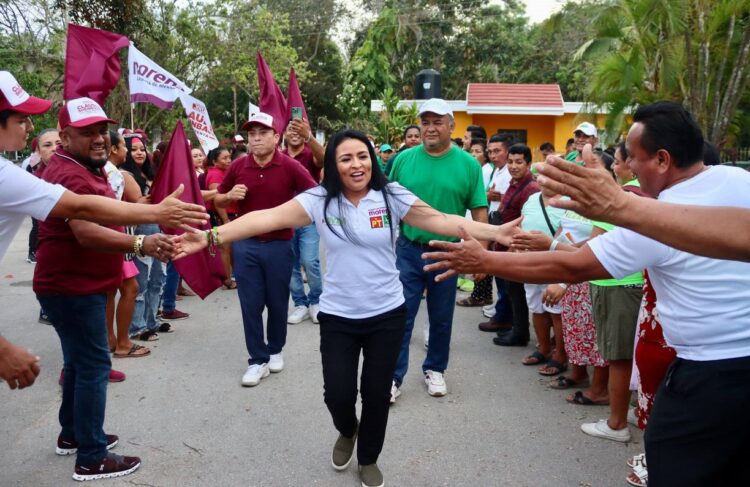 Blanca Merari garantizará calidad de vida a personas de la tercera edad de Leona Vicario