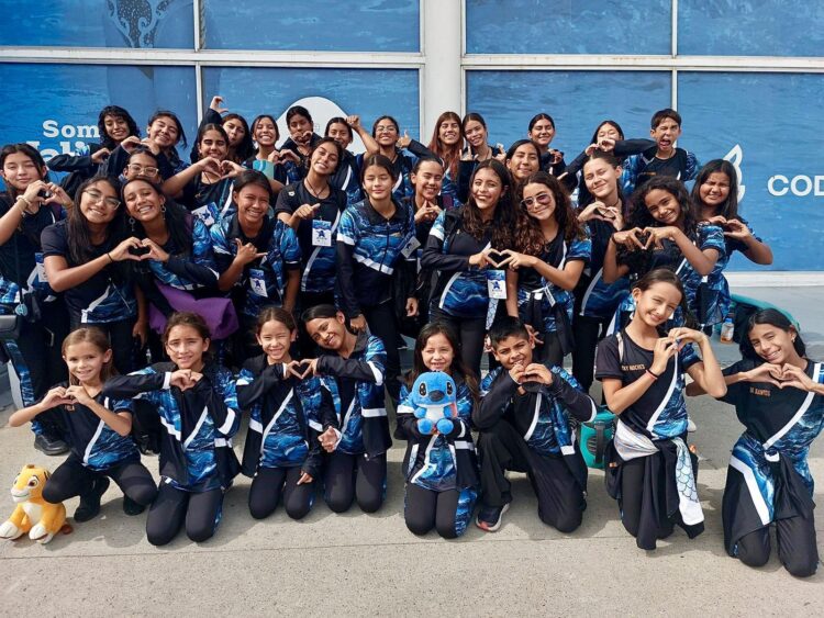 22 atletas quintanarroenses clasifican en natación artística a los Nacionales CONADE 2024