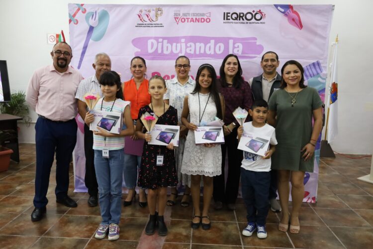IEQROO invita a la niñez quintanarroense a vivir y practicar los valores de la democracia