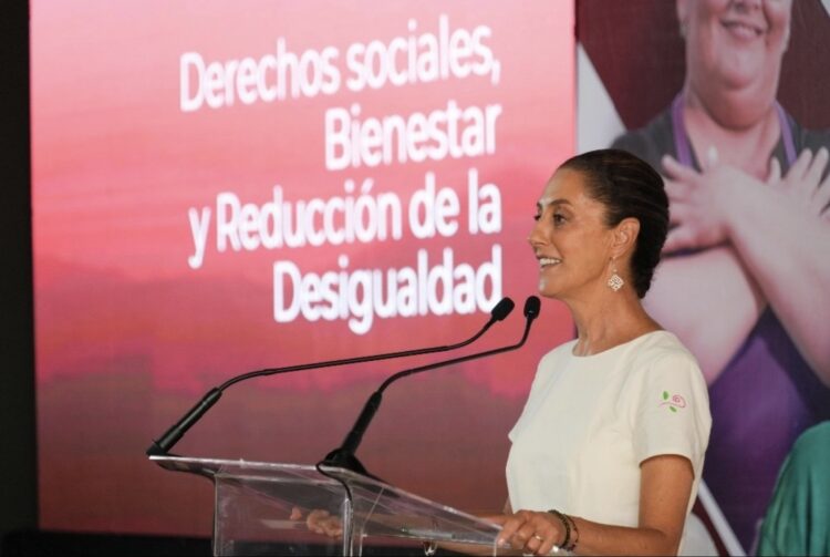 Presenta Claudia Sheinbaum proyecto para reducir la pobreza y desigualdad