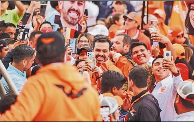 Afirma Jorge Álvarez Máynez que ganará la elección sin tener vínculos oscuros