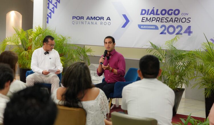 Apuesta Gino Segura por el crecimiento económico del sur de Quintana Roo