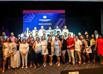 Empresarios de la Coparmex Riviera Maya reconocen avances en seguridad con Lili Campos