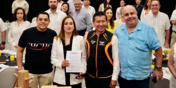 Chucho Pool presenta plan de gobierno para Cancún a la Coparmex