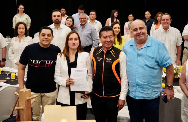 Chucho Pool presenta plan de gobierno para Cancún a la Coparmex