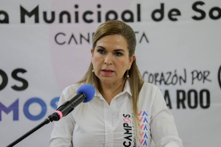 Lili Campos expone propuestas para seguir apoyando a las mujeres de Solidaridad