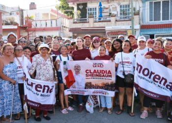 Continuará Atenea Gómez transformando Isla Mujeres con pavimentación de más calles