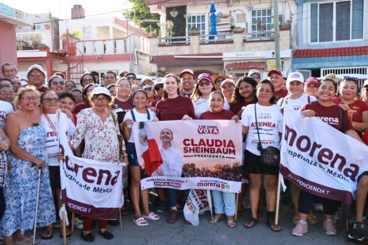 Continuará Atenea Gómez transformando Isla Mujeres con pavimentación de más calles