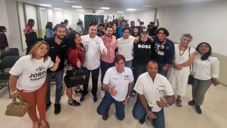 Las y los jóvenes de Cancún tendrán espacio en mi gobierno: Jorge Rodríguez