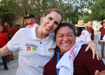 Anuncia Atenea Gómez más obras de pavimentación en Ciudad Mujeres