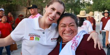 Anuncia Atenea Gómez más obras de pavimentación en Ciudad Mujeres