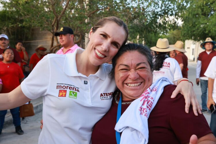 Anuncia Atenea Gómez más obras de pavimentación en Ciudad Mujeres