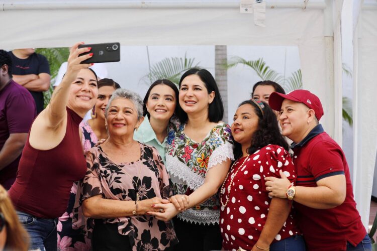 “Con Rostro de Mujer”, compromisos de Estefanía Mercado con mujeres de Playa del Carmen