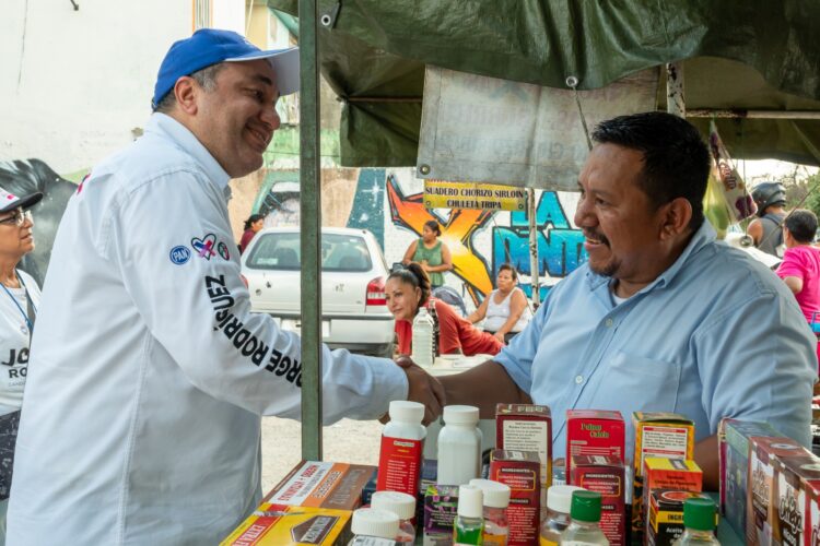 Respaldan los cancunenses el proyecto de Jorge Rodríguez