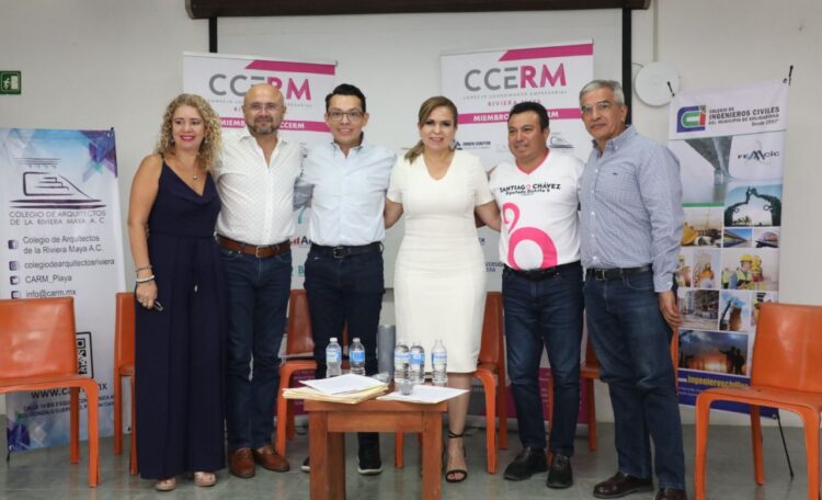 De la mano de los empresarios consolidará Lili Campos la renovación de Playa del Carmen
