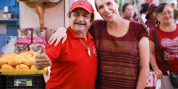 Se compromete Atenea Gómez a remodelar el mercado “Javier Rojo Gómez”
