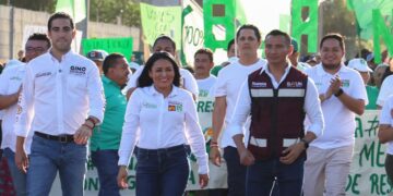 Blanca Merari recibe multitudinario respaldo en Leona Vicario