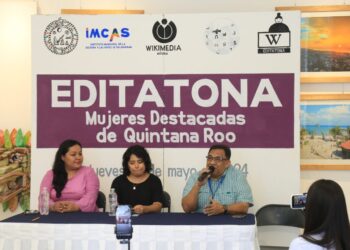 Capacita Wikimedia México a mujeres de Solidaridad en Editatona