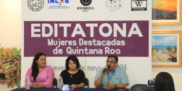 Capacita Wikimedia México a mujeres de Solidaridad en Editatona