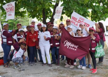 Mildred Ávila destaca compromisos de Morena con programas que brindan dignidad y respeto