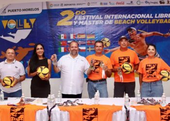 Anuncian “2do Festiva Internacional libre y máster de Beach Volleyball” en Puerto Morelos