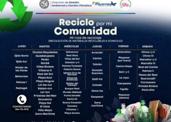 Invitan a participar en recolecta de residuos sólidos en Playa del Carmen