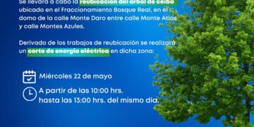 Emiten notificación de corte de energía en Bosque Real en Playa del Carmen