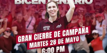 Invita Atenea Gómez a las isleñas e isleños a su gran cierre de campaña