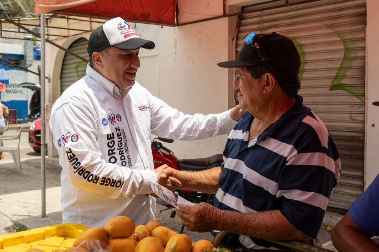 El cambio en Cancún está cerca y depende de tu voto: Jorge Rodríguez