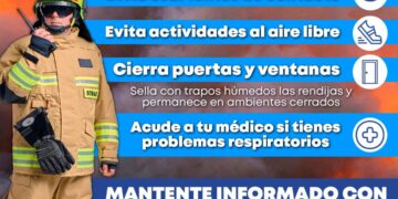 Extreman precauciones en temporada de incendios en Playa del Carmen