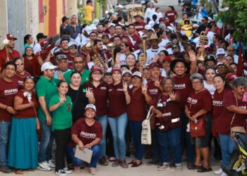 Respaldan isleñas e isleños proyecto transformador de Atenea Gómez