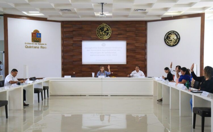 Aprueban acuerdos a favor de solidarenses durante sesión de Cabildo