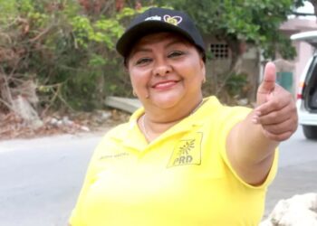 Renuncia Claudia Macías a candidatura en Tulum para apoyar a Jorge Portilla del MC