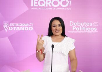 Arrasa Blanca Merari en debate con propuestas reales y concretas