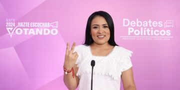 Arrasa Blanca Merari en debate con propuestas reales y concretas