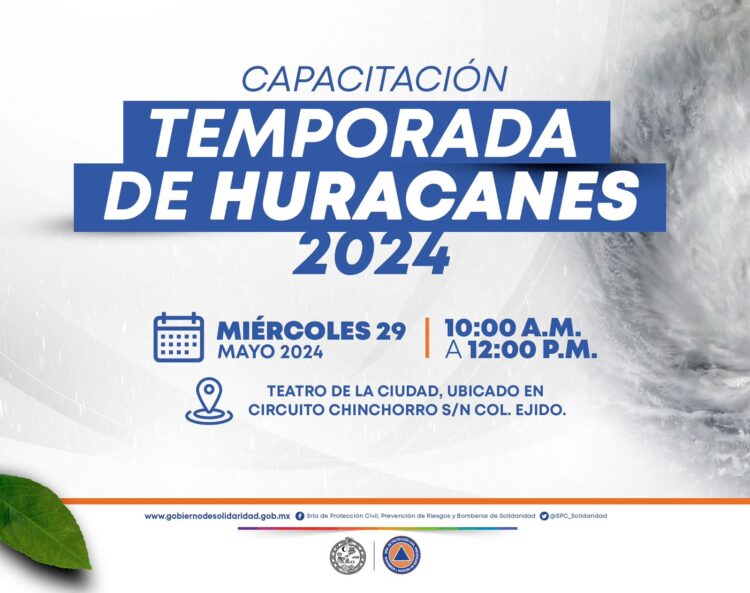 Invitan a simposio sobre contingencias por huracanes en Playa del Carmen