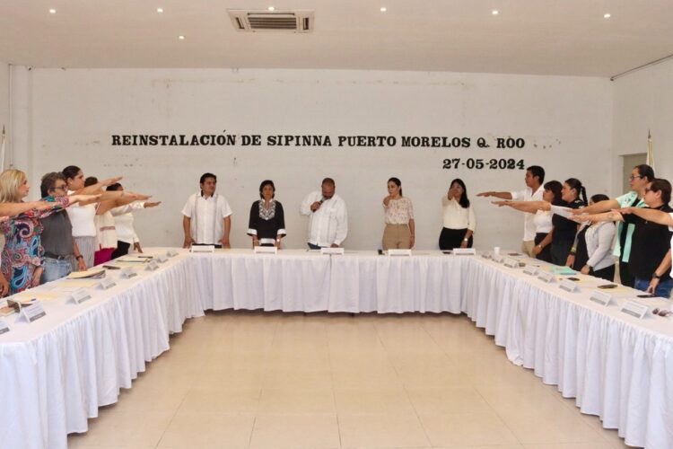 Reinstalan en Puerto Morelos Sistema Municipal de Protección Integral de Niñas, Niños y Adolescentes