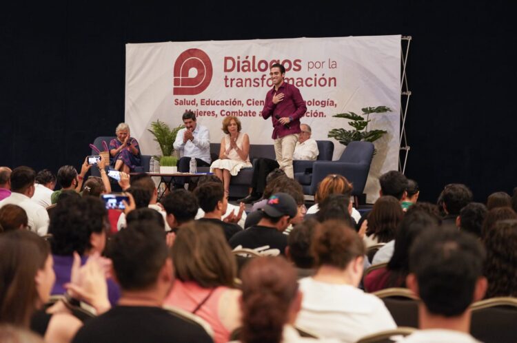 Participa Gino Segura en Diálogos por la Transformación