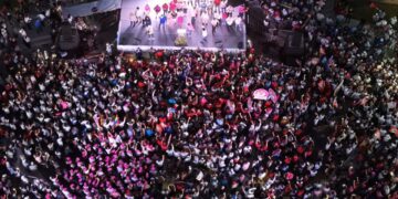 Más de 18 mil solidarenses respaldan a Lili Campos en su cierre de campaña