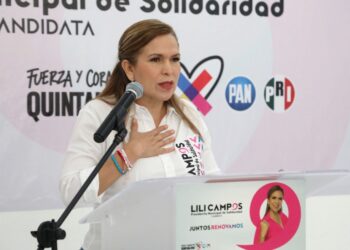 Lili Campos invita a salir a votar sin miedo para consolidar la renovación este domingo