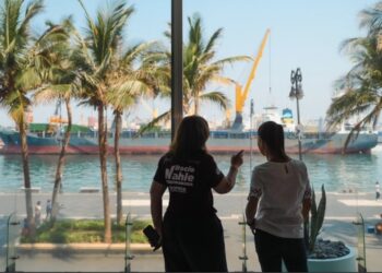 Encabeza Claudia Sheinbaum multitudinario mitin en Veracruz