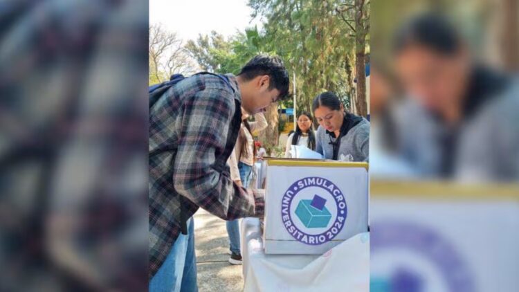 Arrasa Claudia Sheinbaum en Simulacro Electoral Universitario 2024