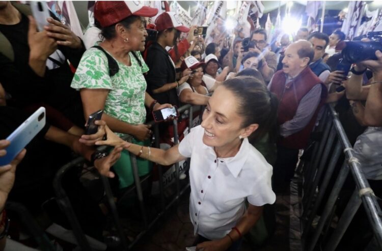 Claudia Sheinbaum apoya cambio de formato para el tercer debate presidencial