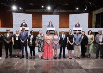 Así se movieron encuestas entre Sheinbaum, Gálvez y Máynez luego de tercer debate presidencial