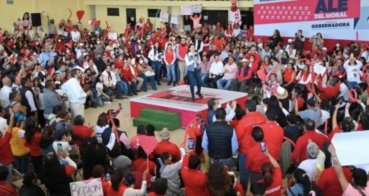 Alejandra del Moral anuncia su renuncia al PRI